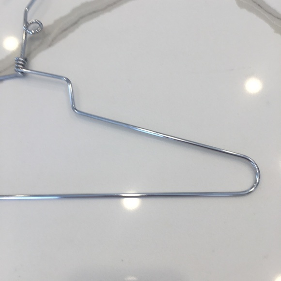 EUC Chic Boutique Style 16 Inch Chrome Metal Dress/Blouse/Shirt Hangers, Set-15 - Picture 3 of 3